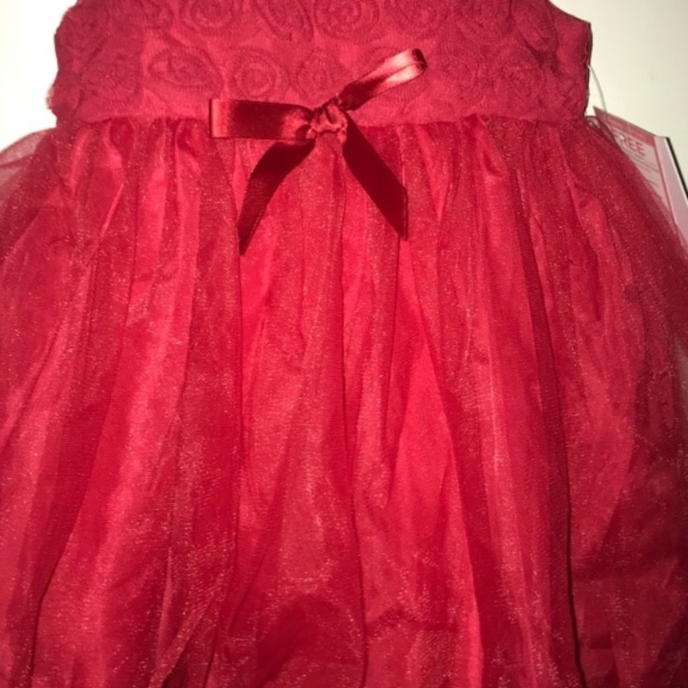 Red dress